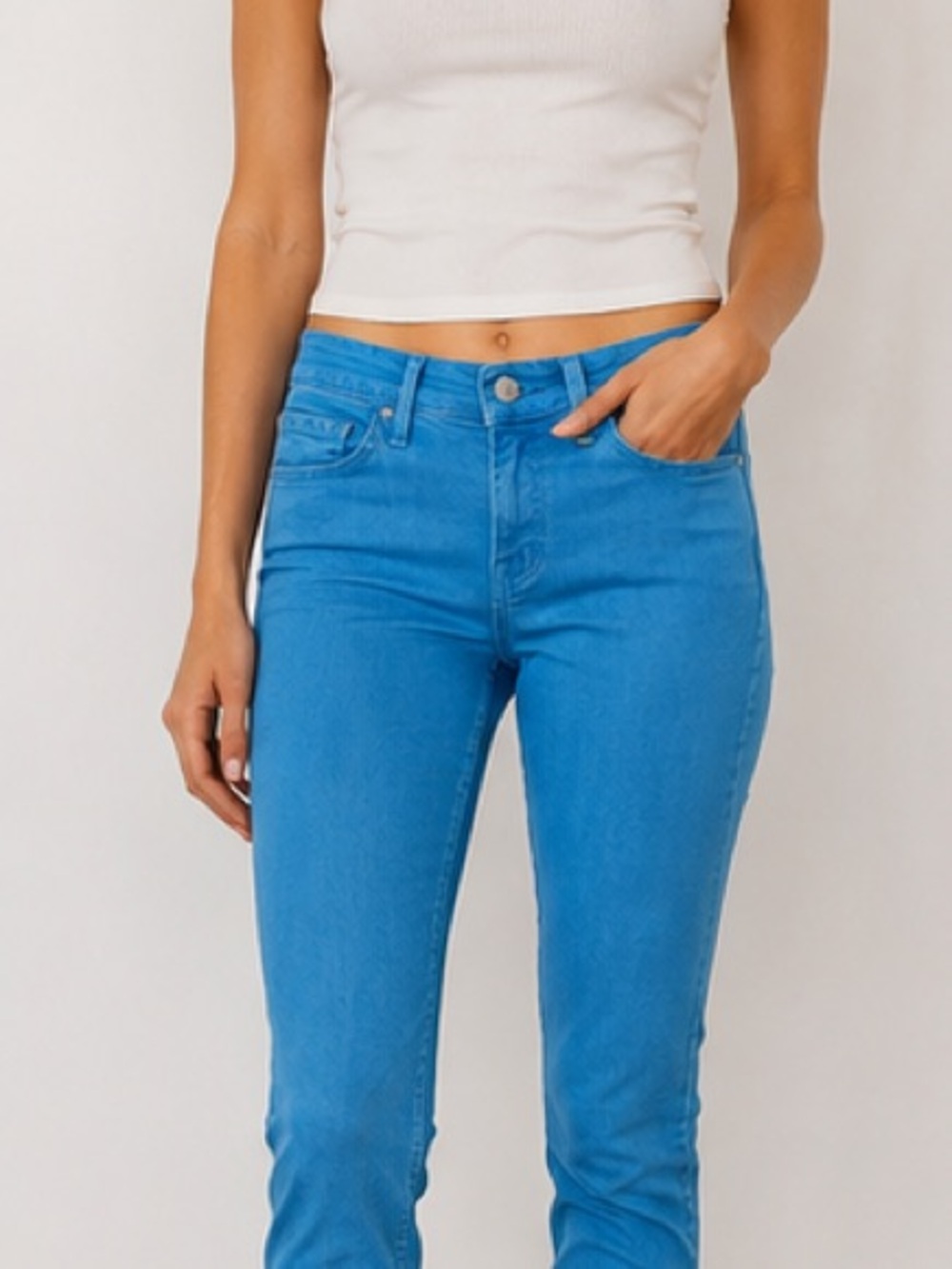 J Brand Blue Skinny Jeans
